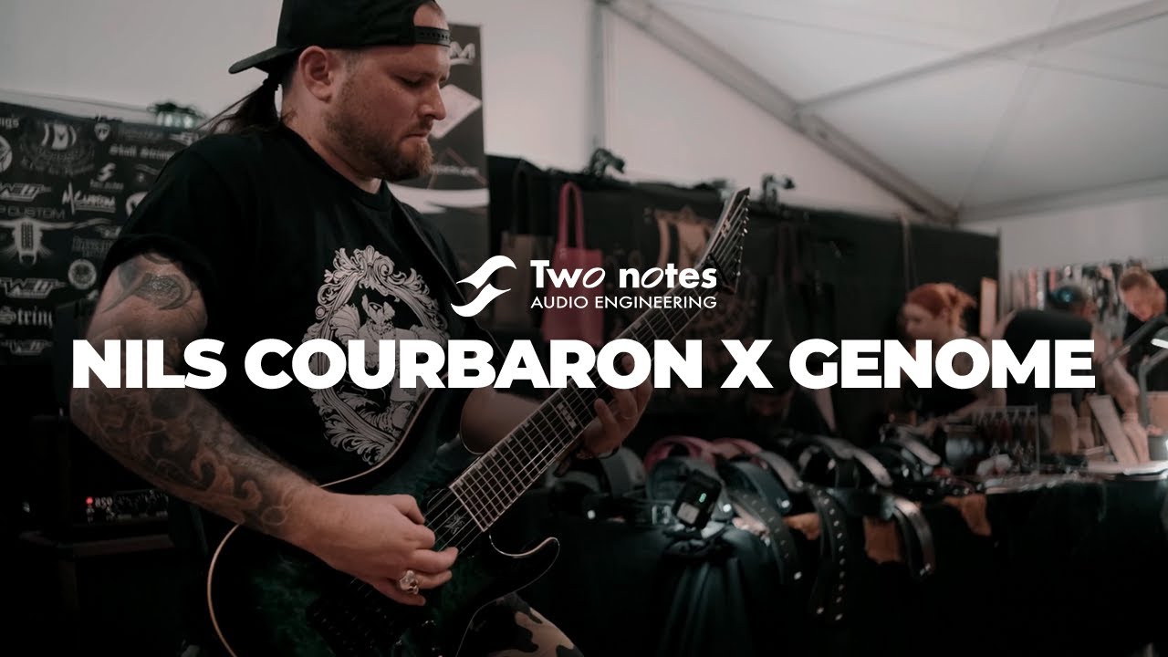 Nils Courbaron Shreds GENOME in a Box Live at HellFest