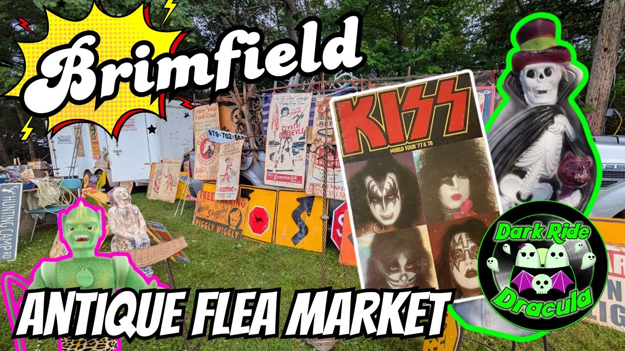 THE MEGA FLEA MARKET - BRIMFIELD, MA - JULY 2024
