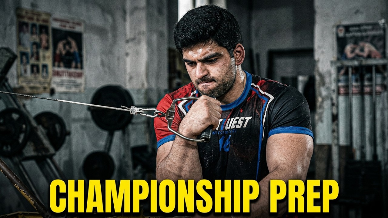 Training For Georgian Armwrestling Championship
