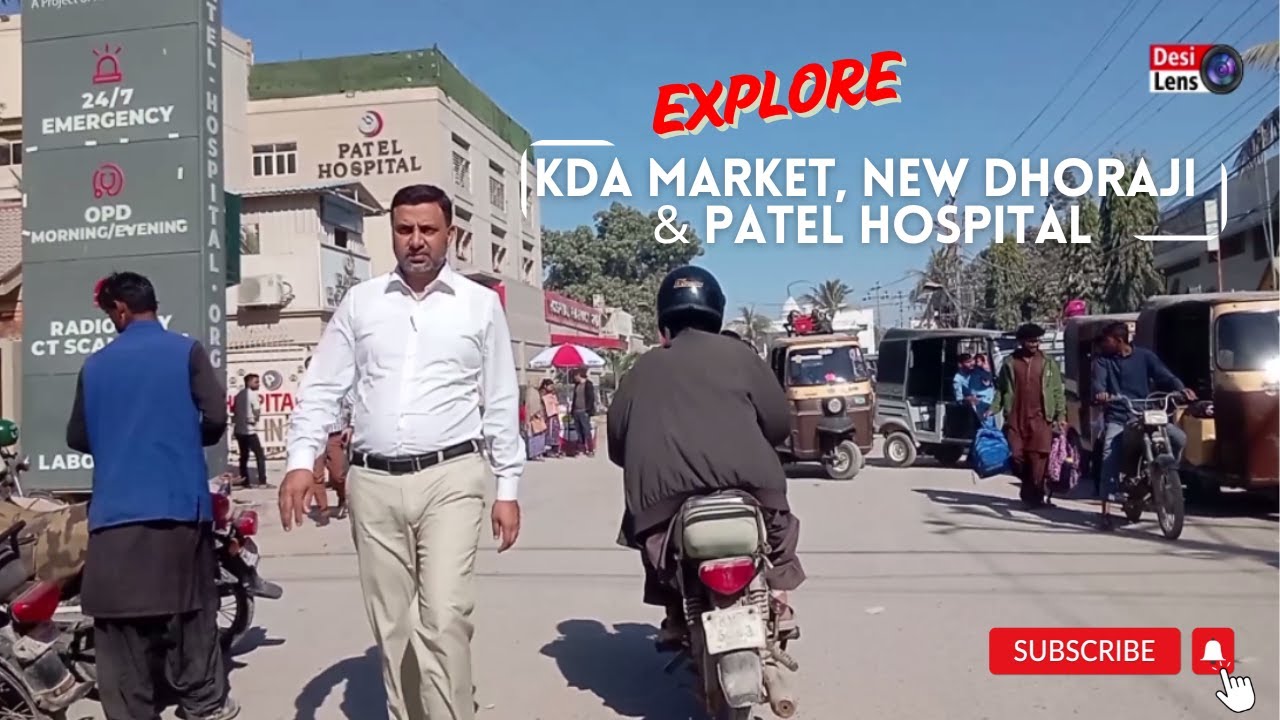 Trip to KDA Market, New Dhoraji and Patel Hospital | Desi Traveler  |  Desi Lens By Sami