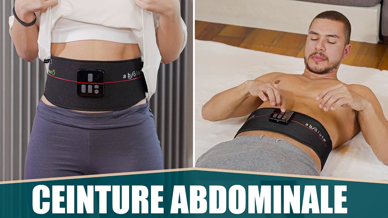 LA MEILLEURE CEINTURE ABDOMINALE ÉLECTROSTIMULATION - Tesmed Absolute