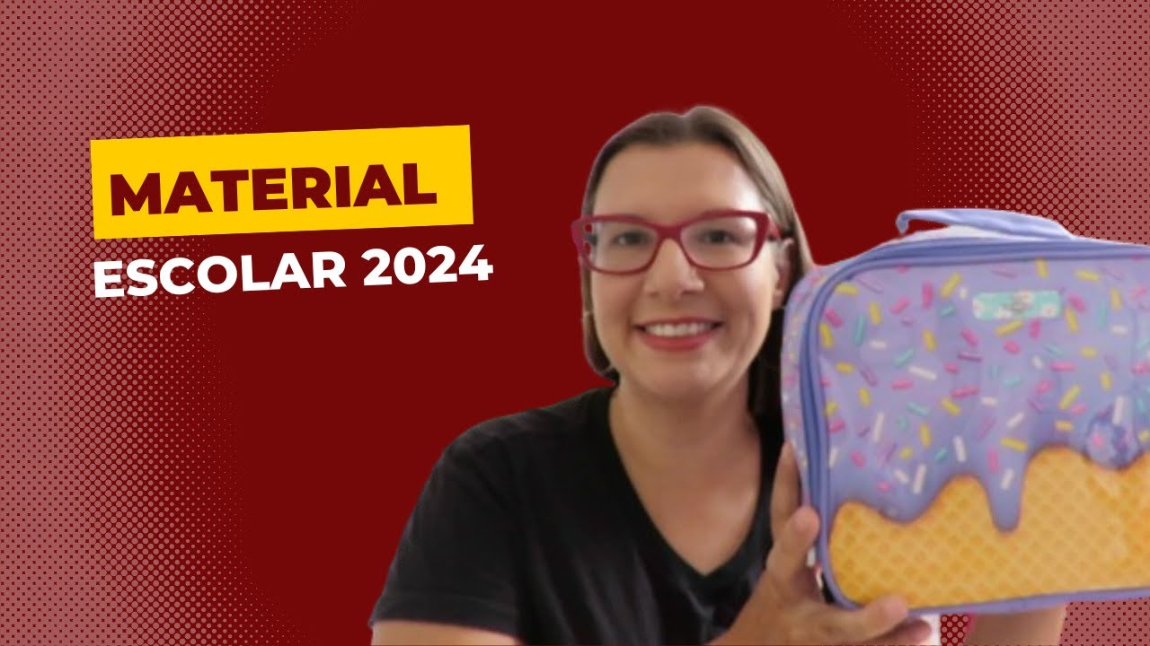 MATERIAL ESCOLAR 2024 DA MINHA FILHA LAÍS NO NIVEL 2 | KALINKA CARVALHO