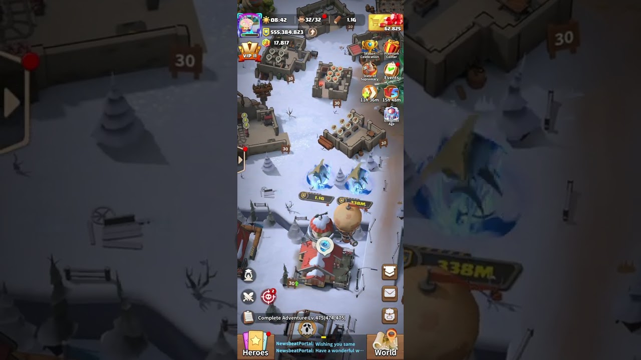 S3 celebration & Migration summary##darkwarsurvival #trolltroll #lootbar 
