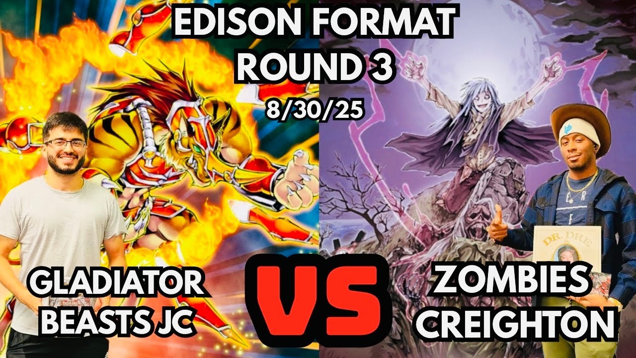 Edison Format Round 3: Gladiator Beasts Vs Zombies!