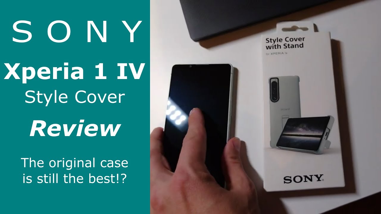 Sony Xperia 1 IV - Official Sony Style Cover with Stand