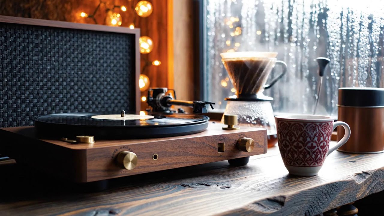 Cozy Winter Jazz Cafe ☕❄️ Smooth Jazz Ambience for Relax, Study & Coffee Time
