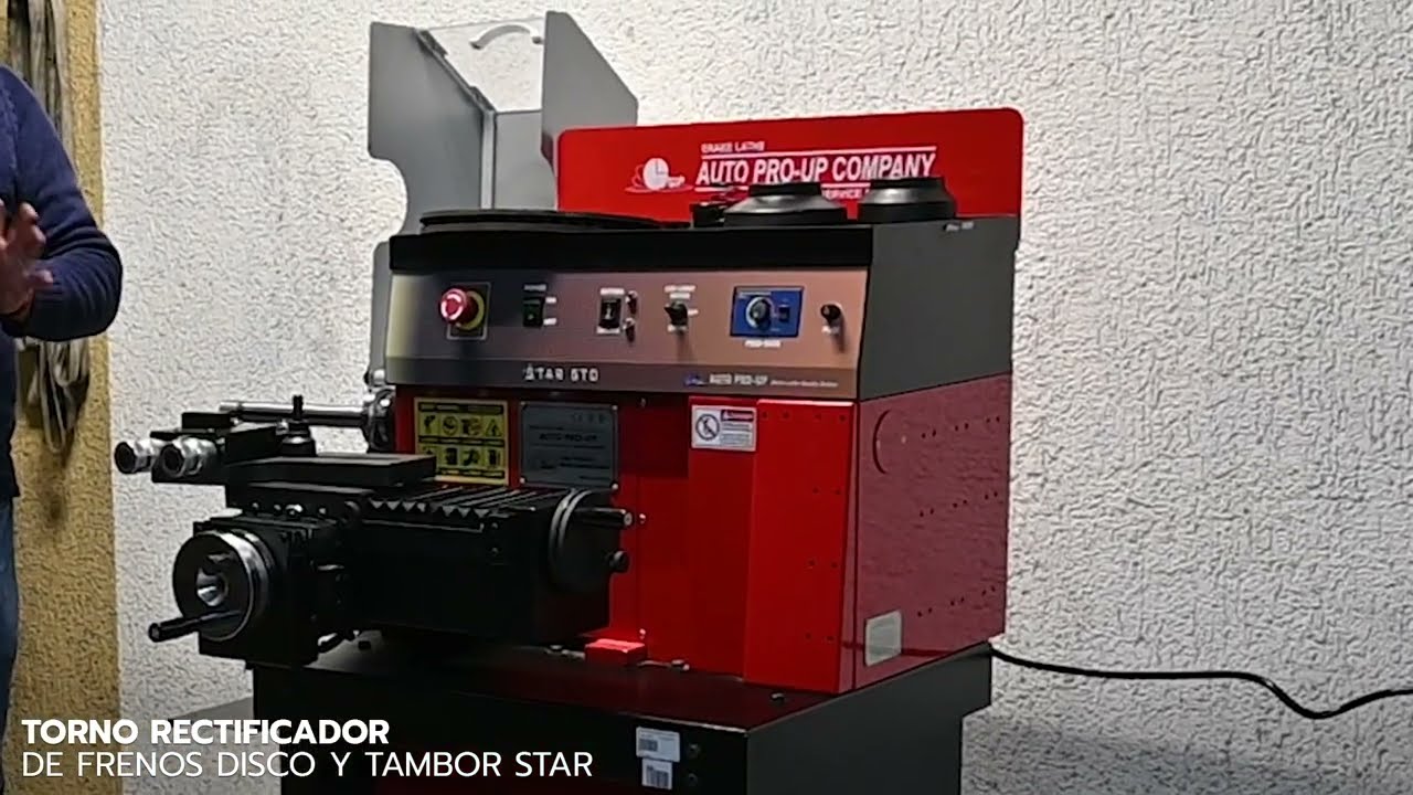 TORNO RECTIFICADOR de FRENOS DISCO y TAMBOR STAR