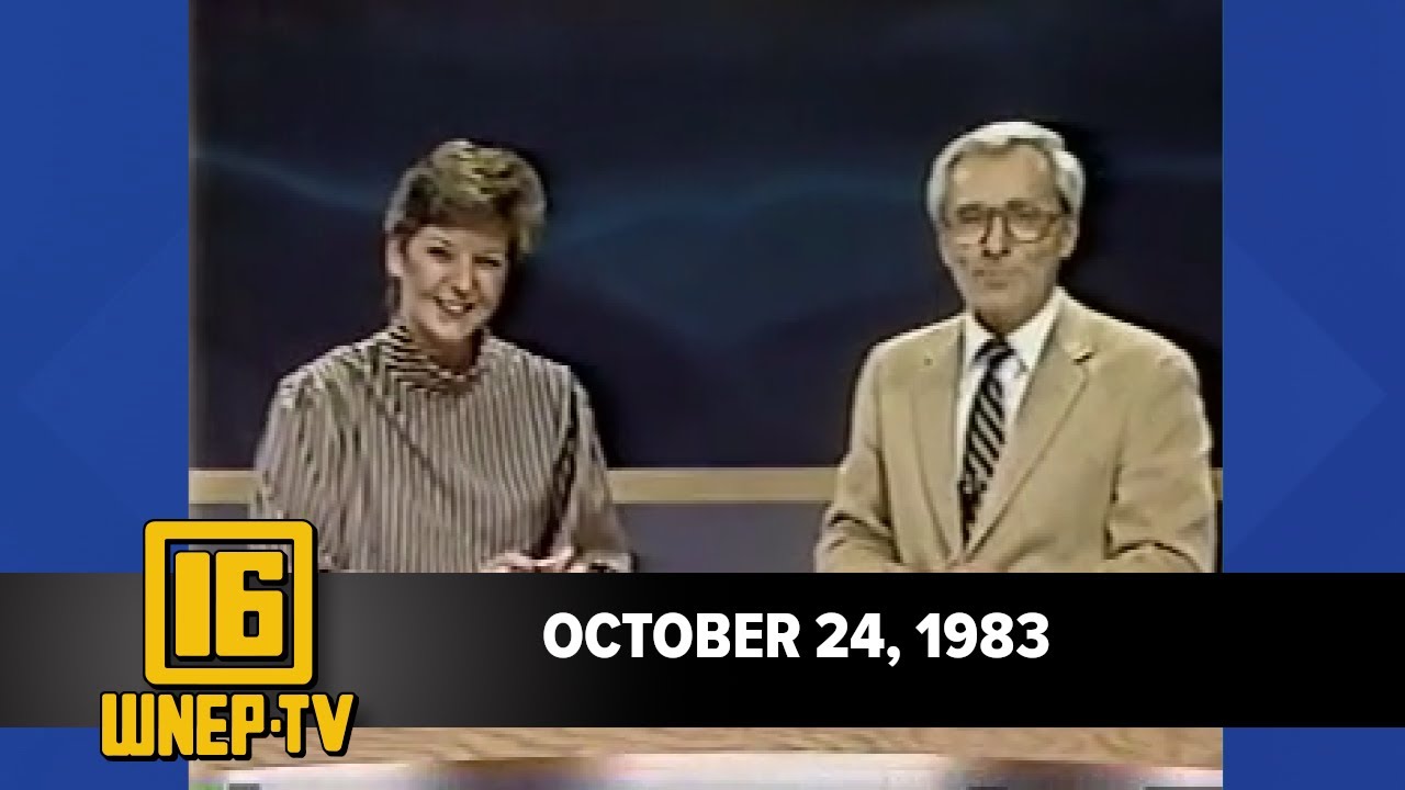 Newswatch 16 for October 24, 1983 | From the WNEP Archives