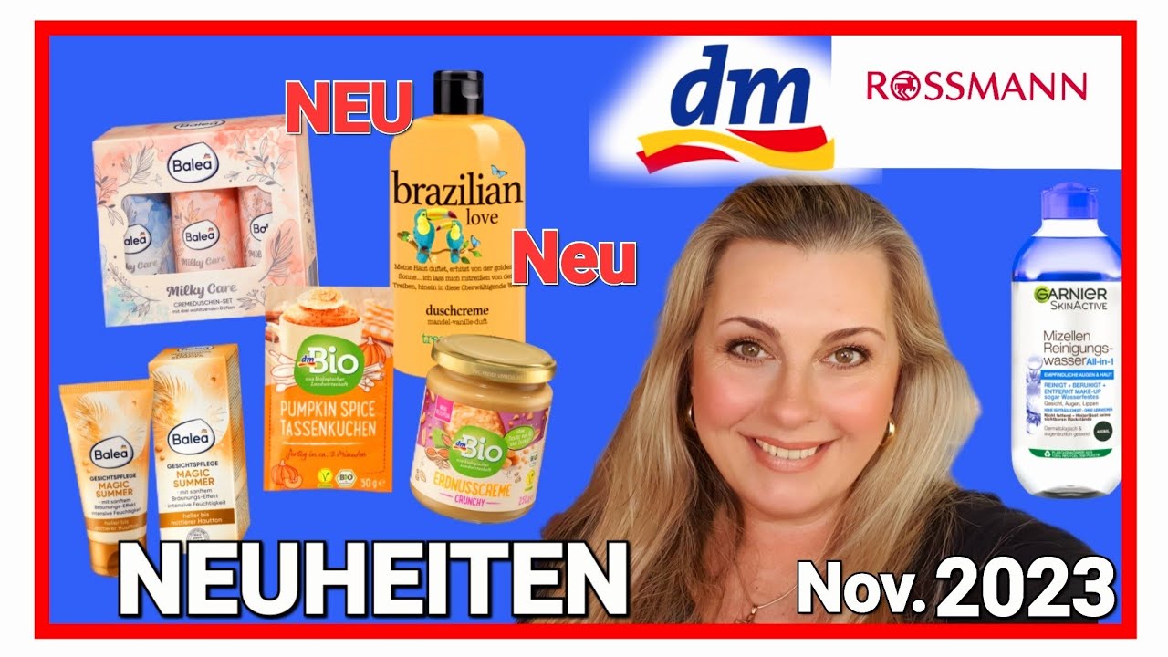 Rossmann und dm HAUL | ALLE NEUHEITEN | November 2023