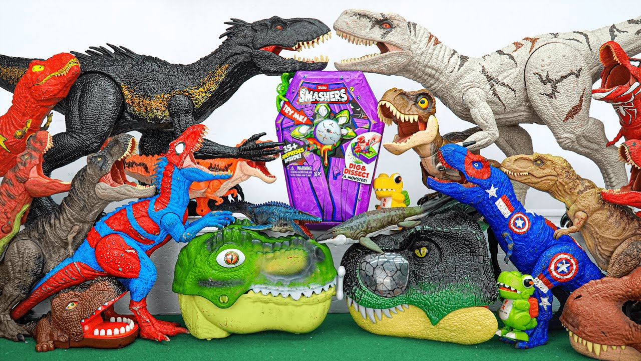 69 Minutes Satisfying with Unboxing Jurassic World Rebirth Toy Collection ASMR | Review Toys