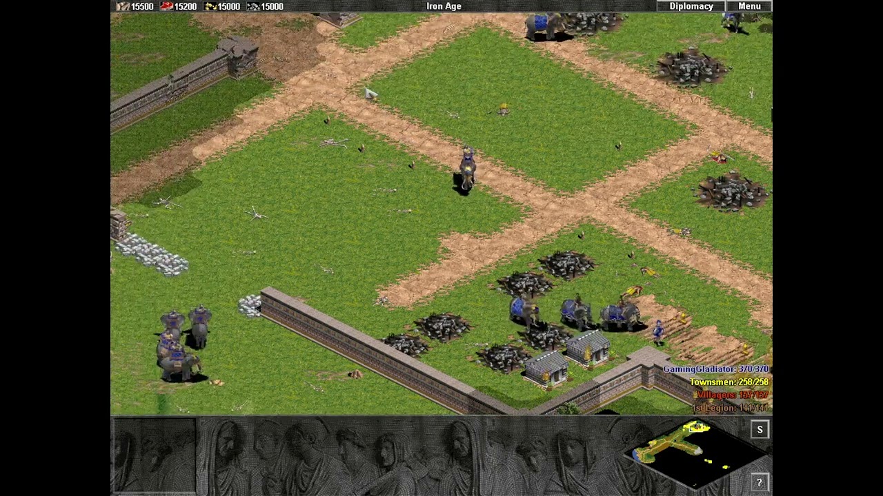 Age of Empires | The Rise of Rome Walkthrough | Expansion Enemies of Rome | Crossing the Alps