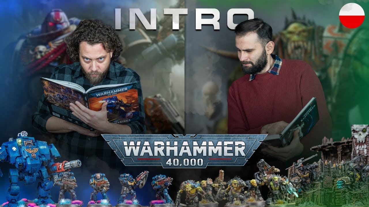WARHAMMER 40K INTRO - Po Polsku! ZASADY + ROZGRYWKA | WARBAND TV