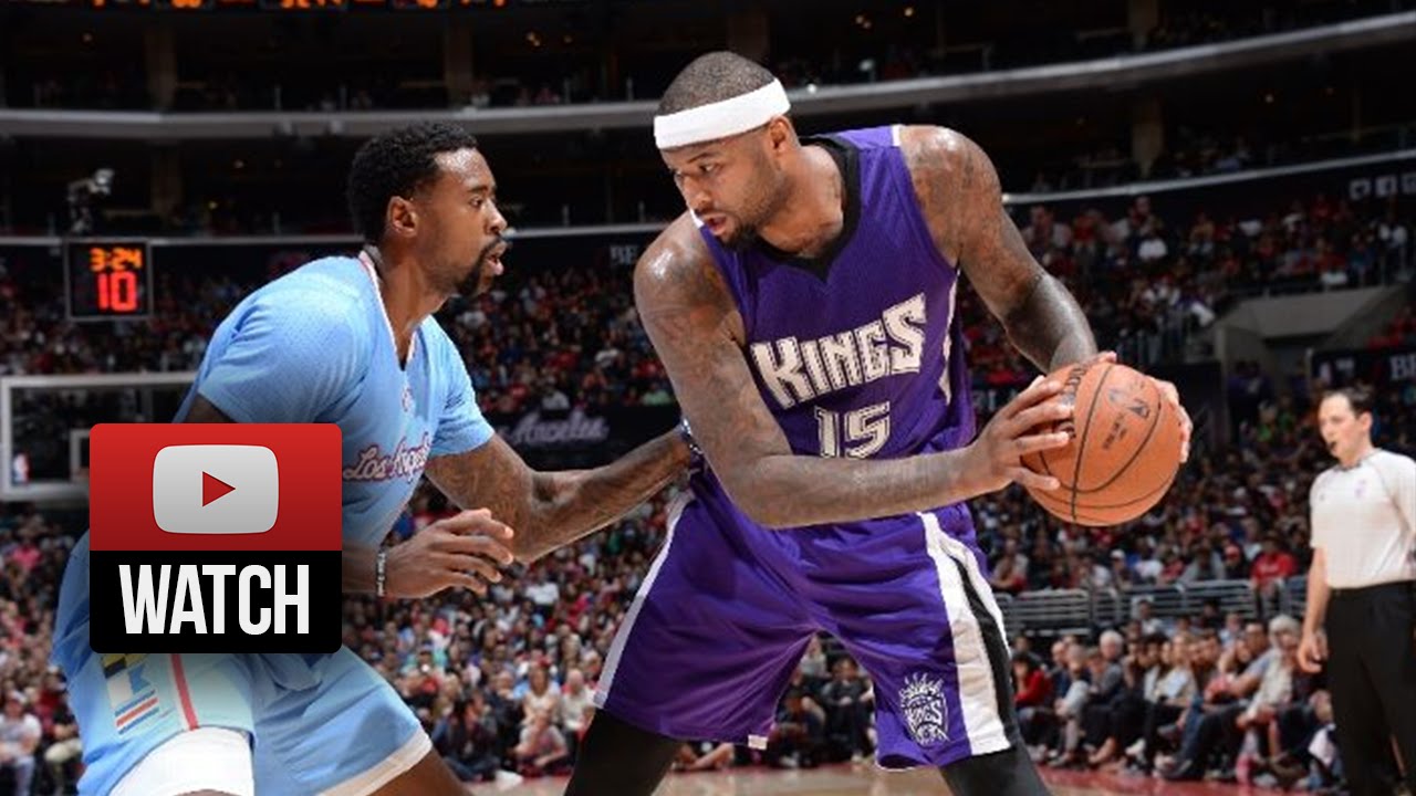 DeMarcus Cousins Full Highlights at Clippers (2014.11.02) - 34 Pts, 17 Reb, BEAST!