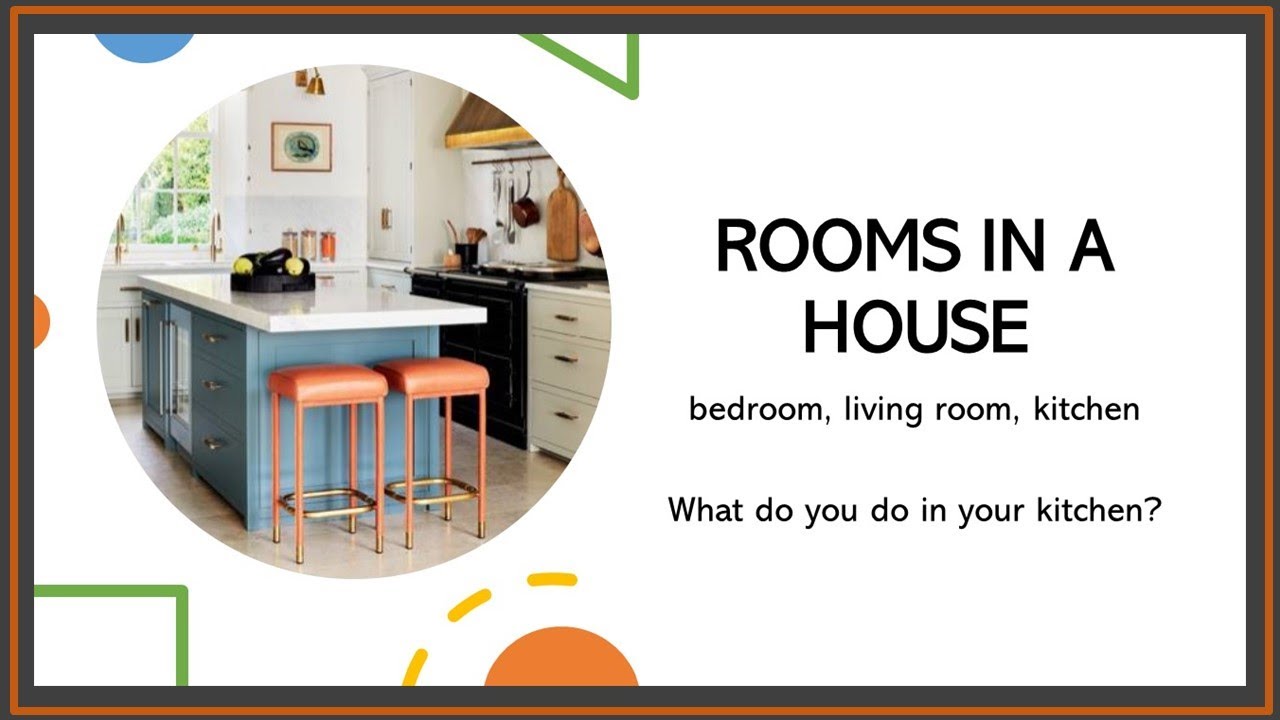 Rooms in a house
