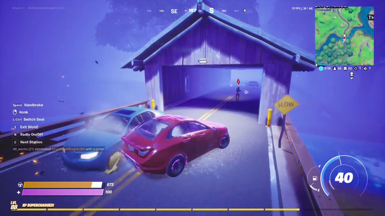 Deal damage with a Possessed Car - Fortnitemares Challenges