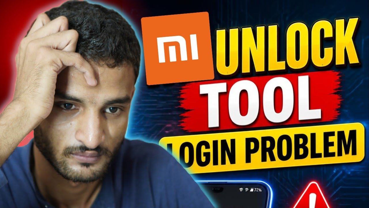 MI UNLOCK TOOL LOGIN ERROR || BOOTLOADER UNLOCKING