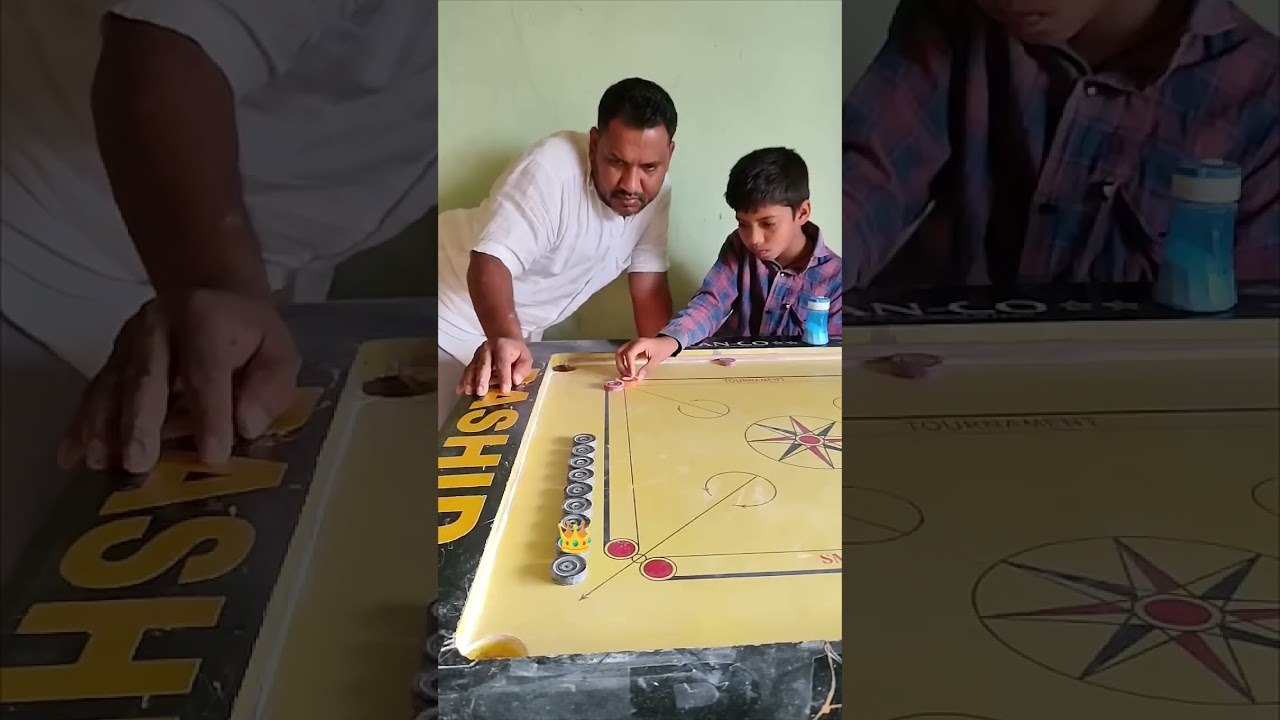 carrom King master mind 👑😎👑 ll #carrom