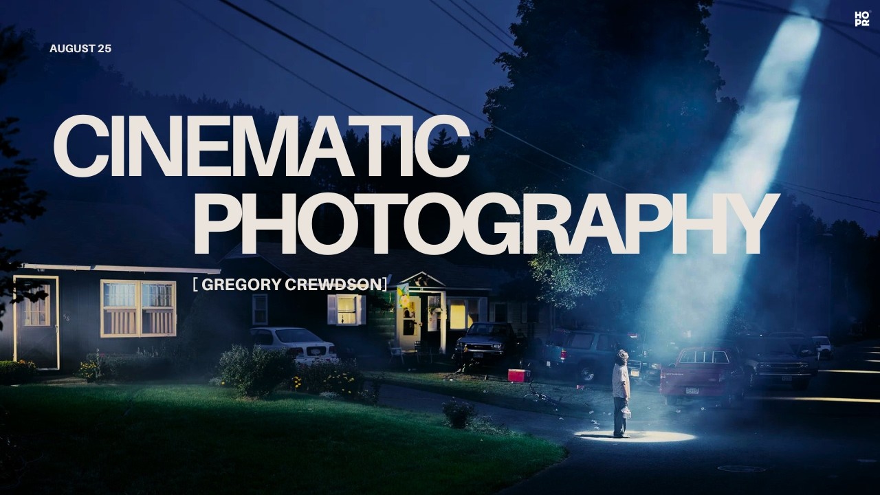 How Gregory Crewdson Turns a Single Photograph into a Movie.