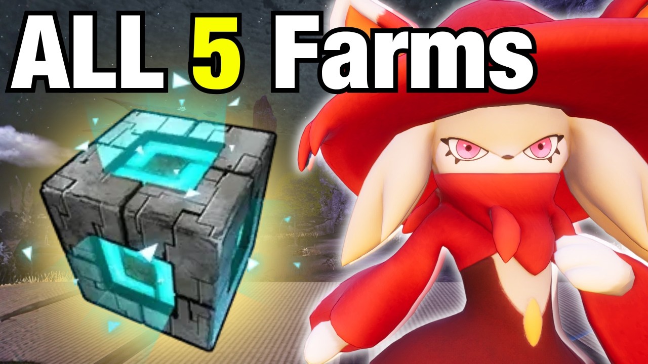FASTEST Ancient Civilization Core FARMS in Palworld | 5 Methods