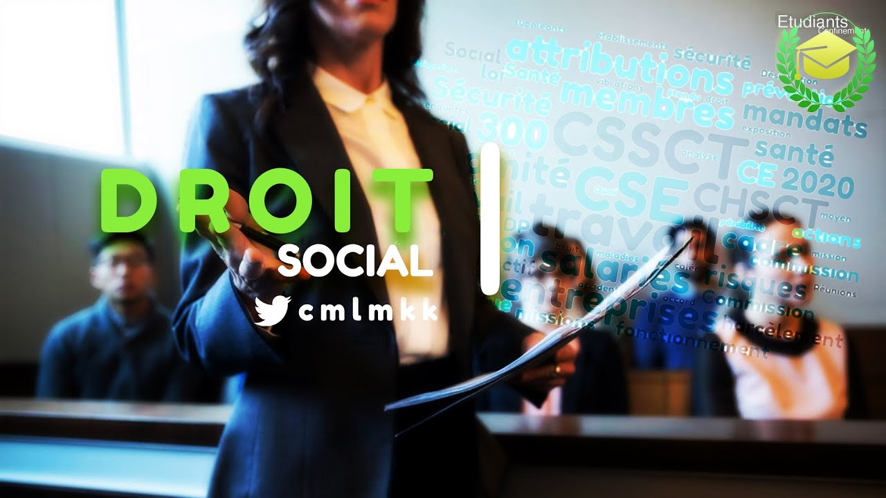 DROIT SOCIAL #1 (niveau L3/M1) - @cmlmkk