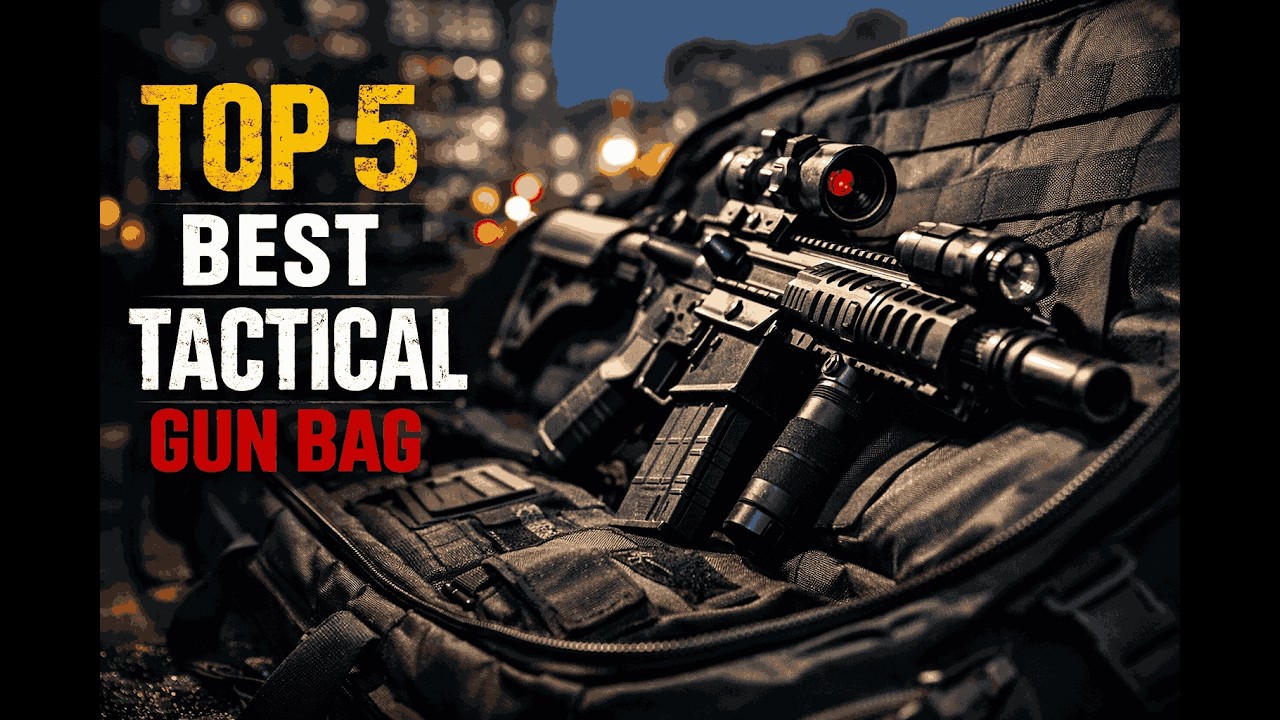 Top  5 Best Tactical Gun Bag