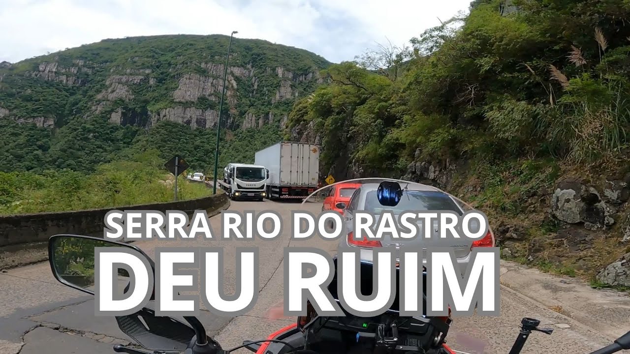 Veja no que deu descendo a Serra Rio do Rastro SC. Parte 8