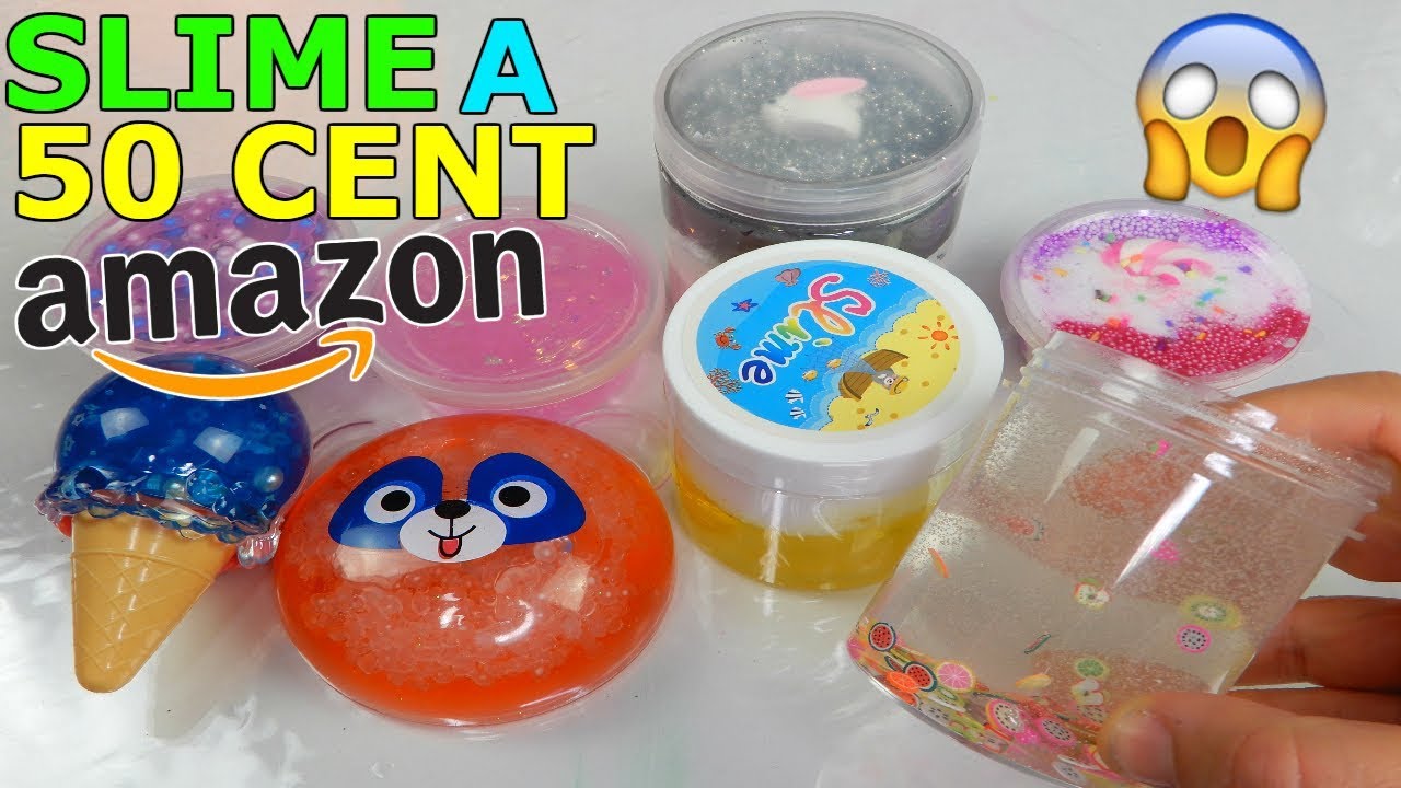 SLIME A 50 CENTESIMI COMPRATI DA AMAZON! COME SARANNO? Iolanda Sweets
