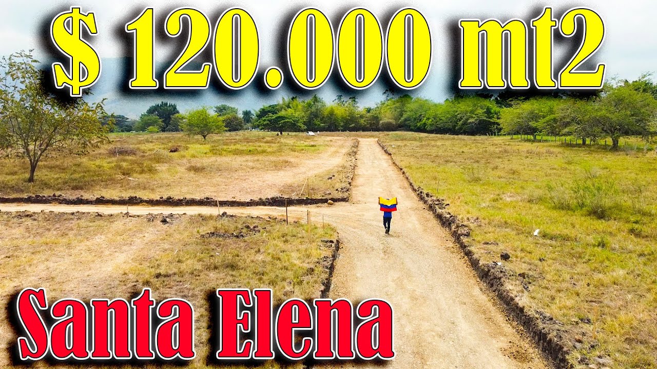 LOTES DISPONIBLES para la VENTA en SANTA ELENA. $ 120.000 mt2🌸📲3117036596 - 3183270741. Alexis Serna