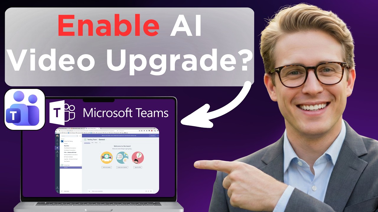 Как включить ИИ для улучшения разрешения видео в Microsoft Teams (проверено)