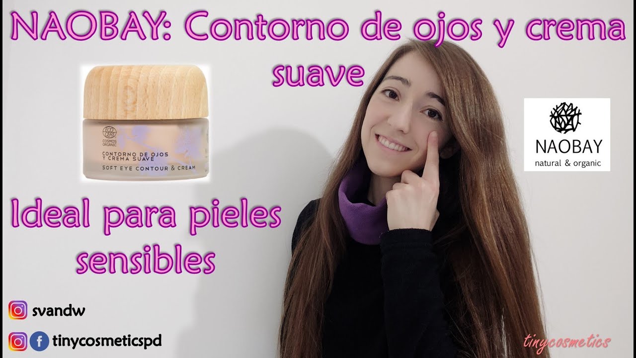 Naobay Detox Contorno de ojos y crema suave: ideal para pieles sensibles {tinycosmetics}