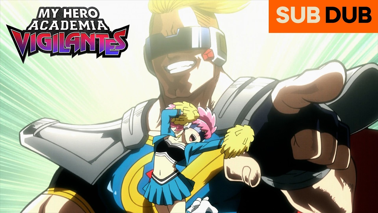 Pop Step Becomes a Cheerleader | My Hero Academia: Vigilantes Season 2