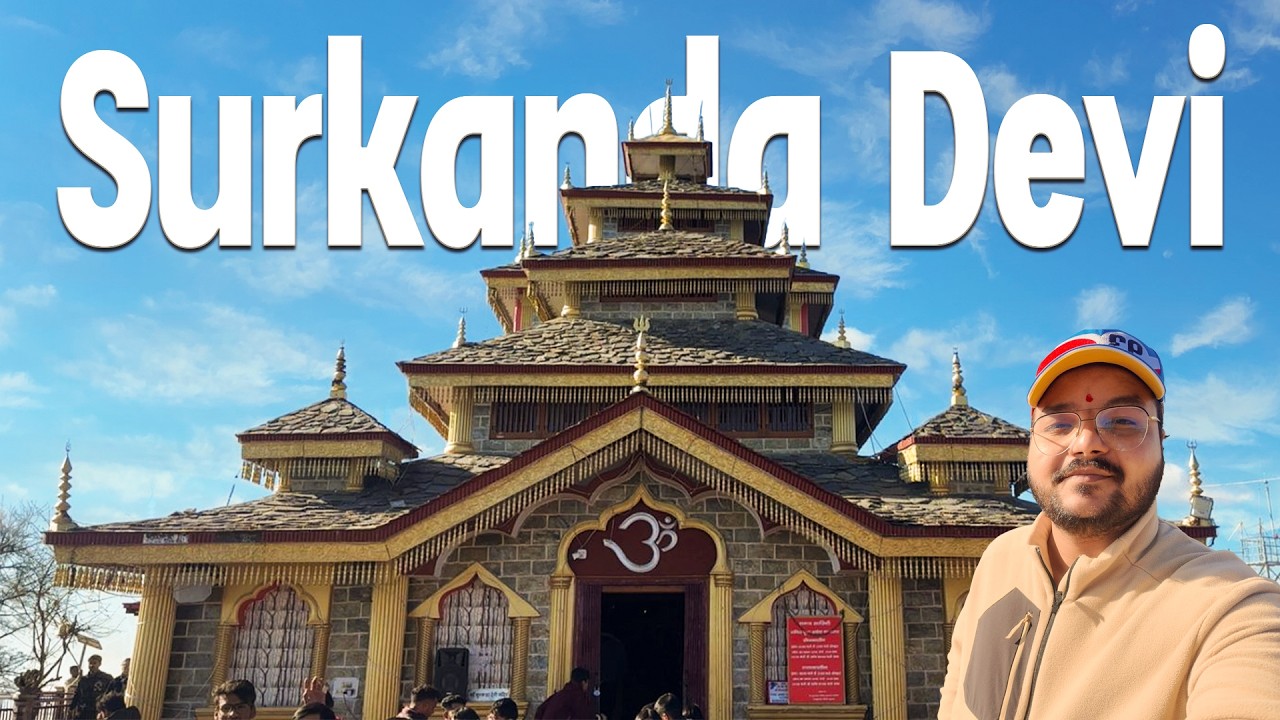 1.6 km Steep Walk, Silence & Sukoon || Surkanda Devi Mandir Trek