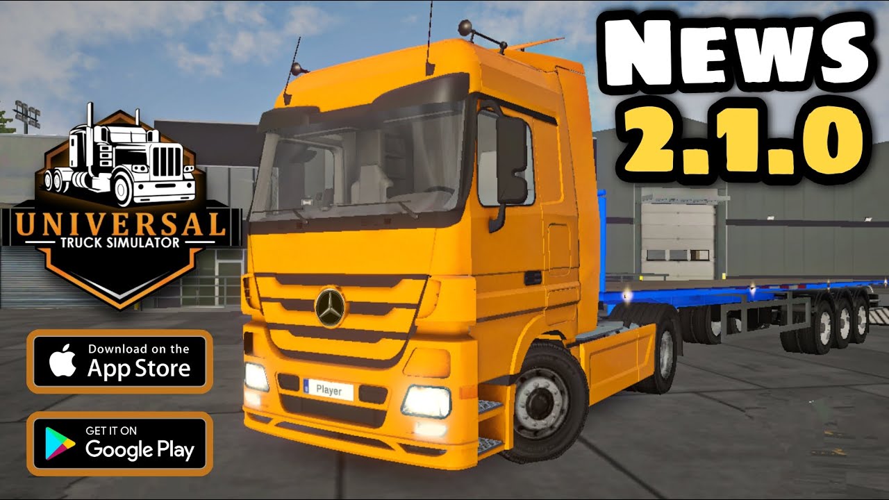 Universal Truck Simulator New 2.1.0 Новое обновление Universal Truck Simulator и что изменилось з...