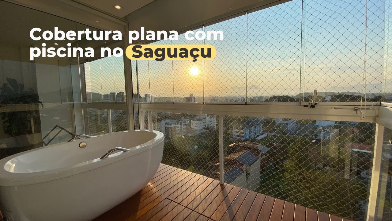 Cobertura com piscina em Joinville | ALINE SABKA