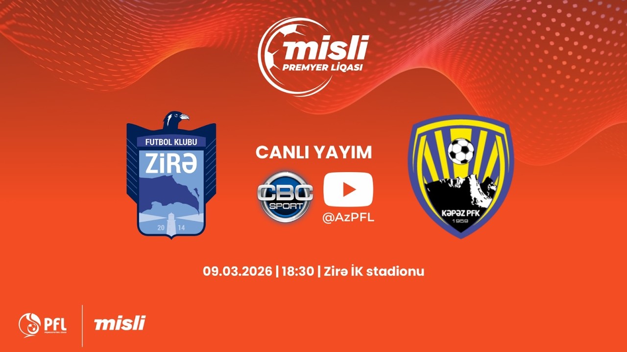 Misli Premyer Liqası 2025/2026 XXIII tur “Zirə” - “Kəpəz”