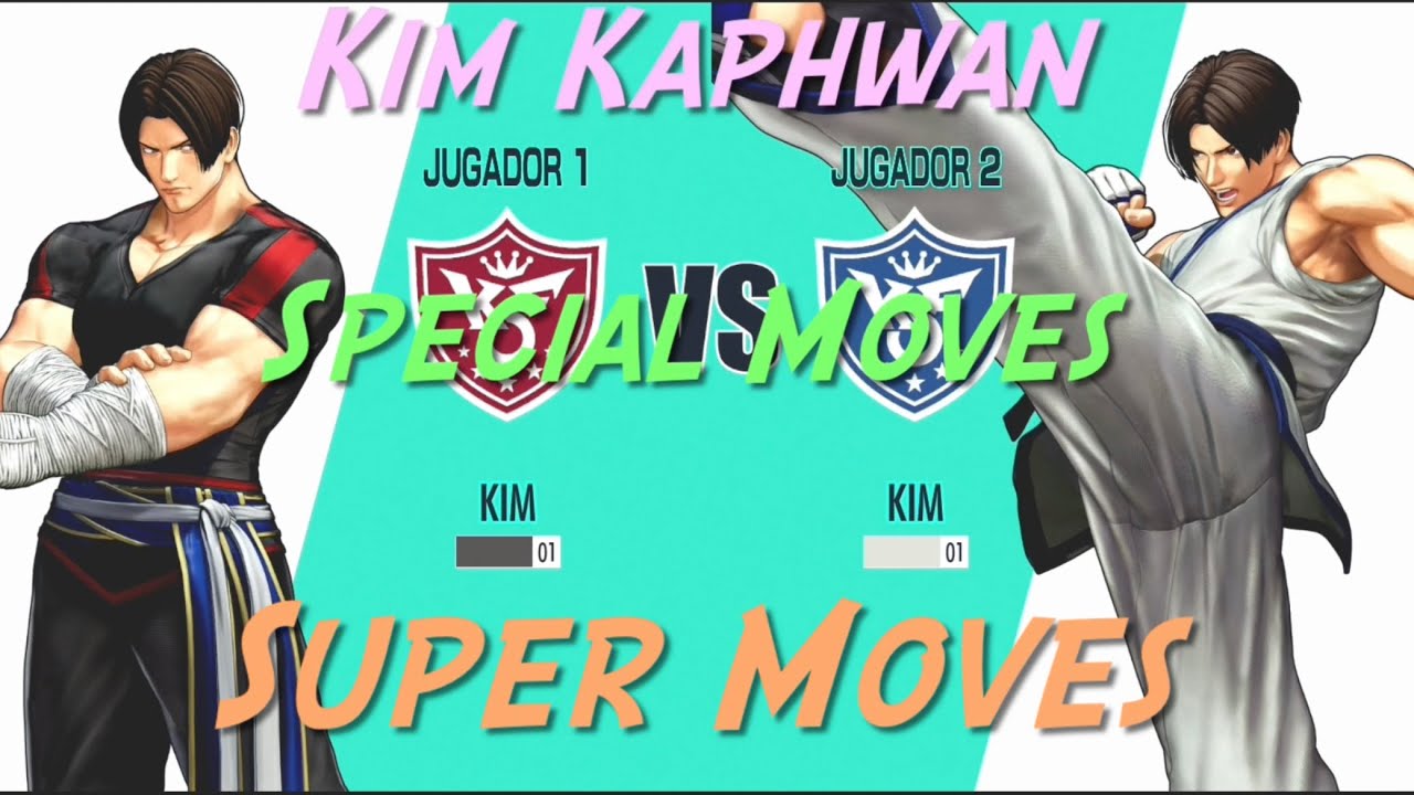 The King of Fighters 15 Kim Kaphwan Especiales y Super Moves