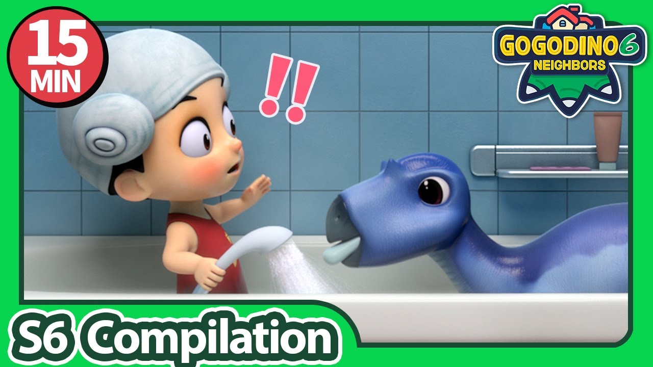 GOGODINO S6【07-09】Compilation | T-Rex | Dinosaur for Kids | Kids Cartoon | Toys | Jurassic | Robot