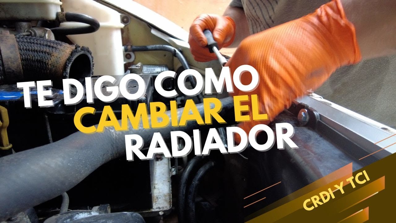 Cómo cambiar el  radiador paso a paso Hyundai h1 4x4 ✅