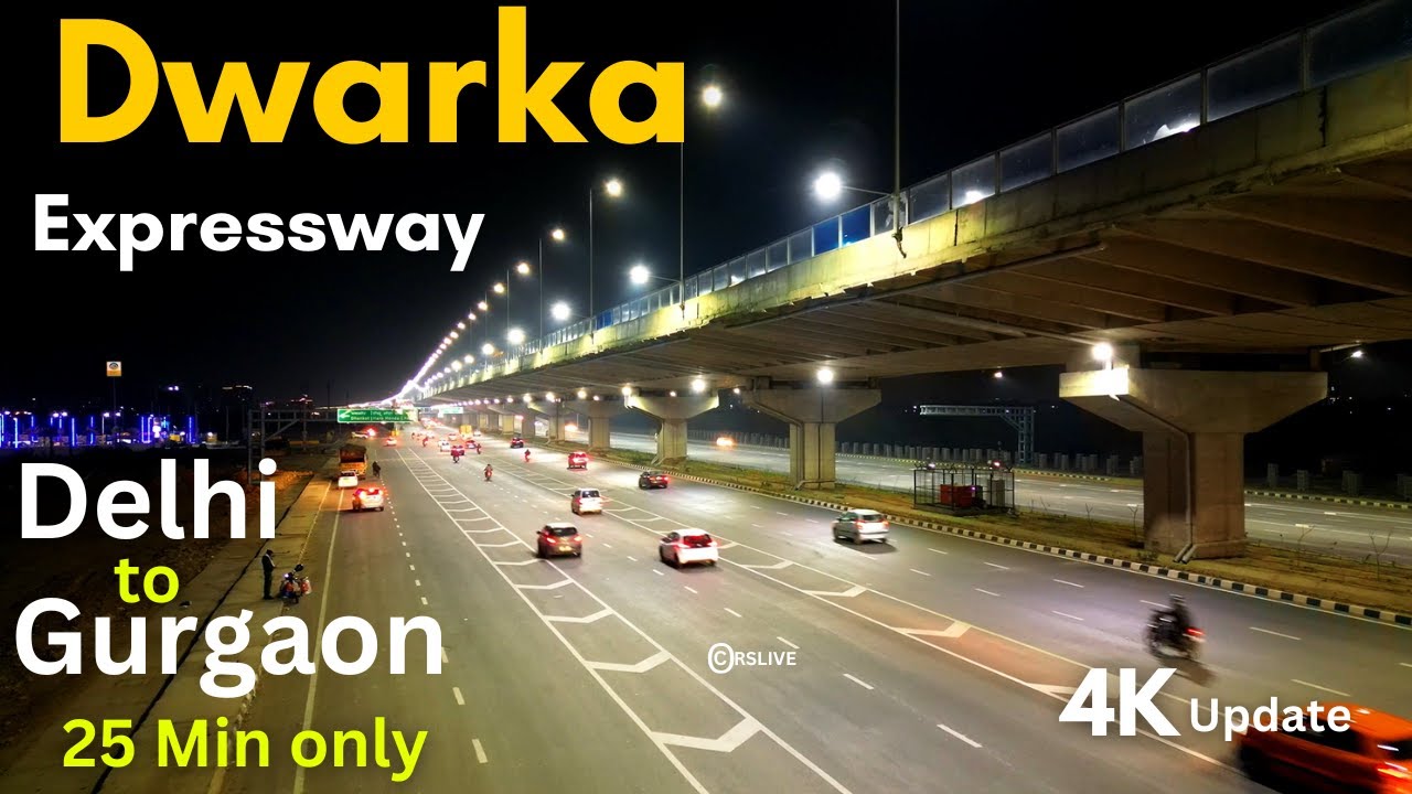 Dwarka Expressway | PM Modi to inaugurate Tomorrow |  #rslive | #4k