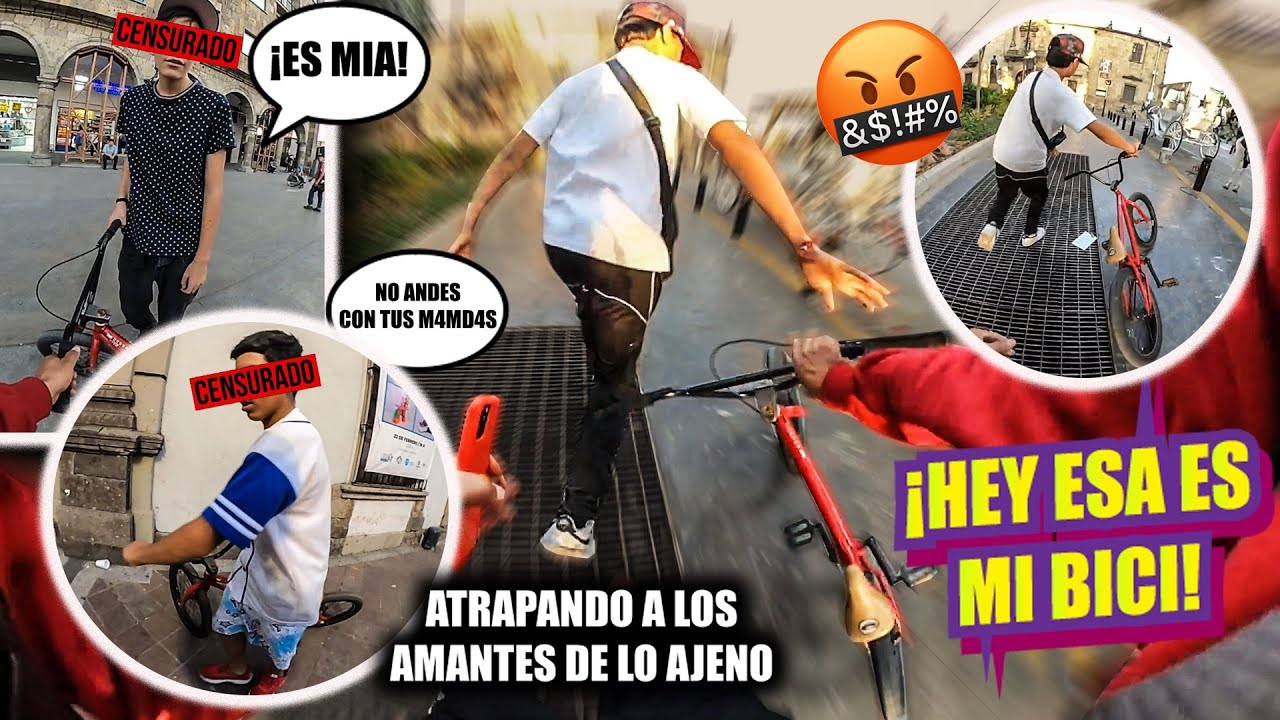 ESTAS RATAS INTENTARON ROBAR MI BICI PERO LOGRÉ ATRAPARLOS 🤯😡 | Experimentó social