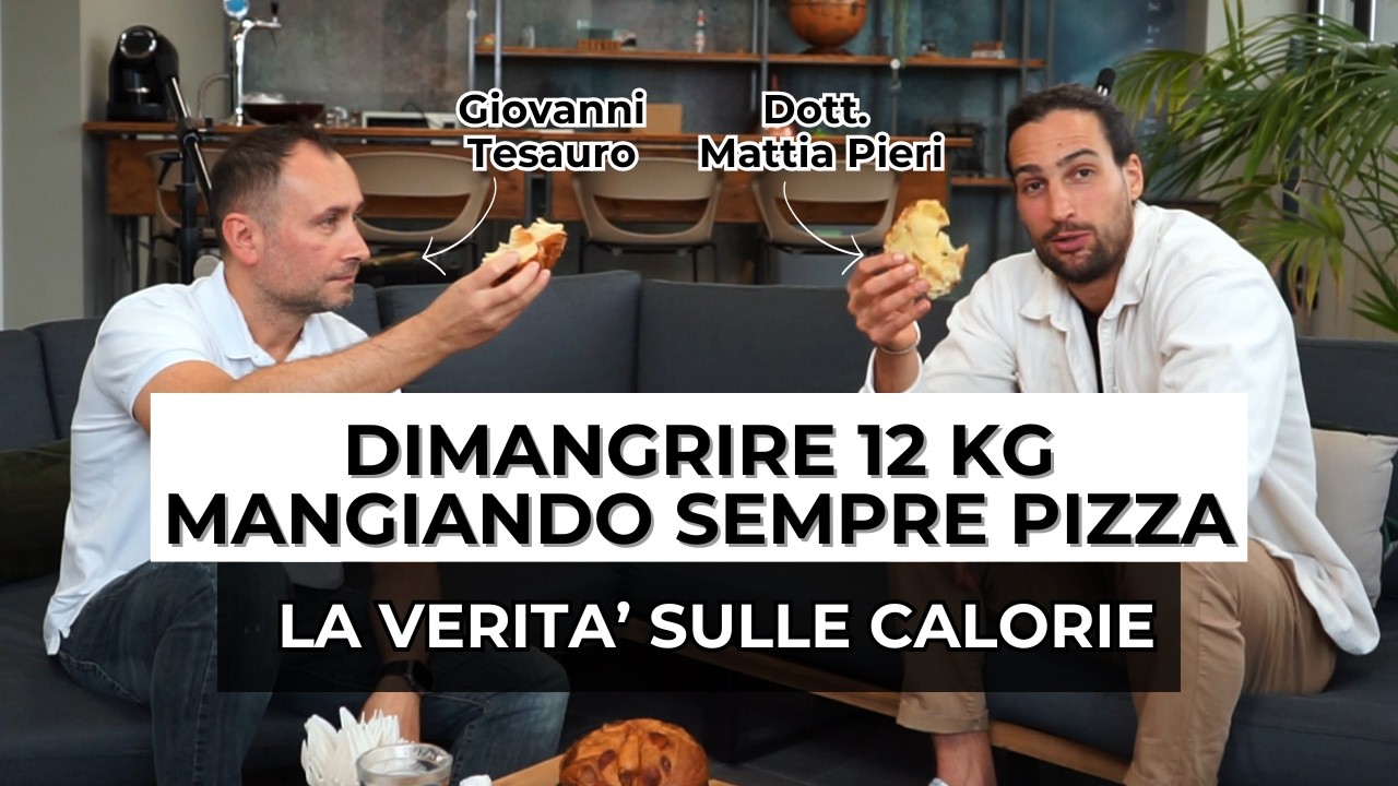 Come ha perso 12 kg Giovanni mangiando 4 pizze a settimana