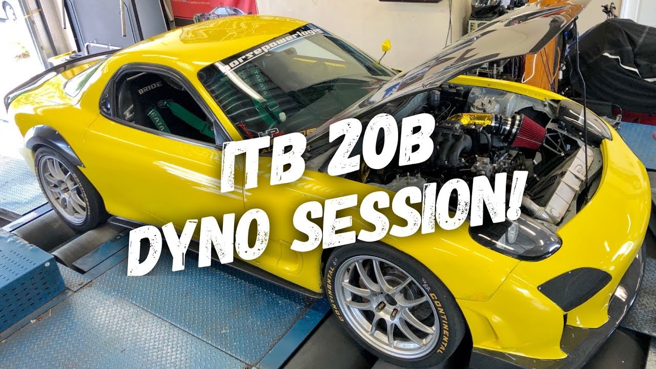3-роторный динамометрический стенд с ITB!! SOUNDGASM