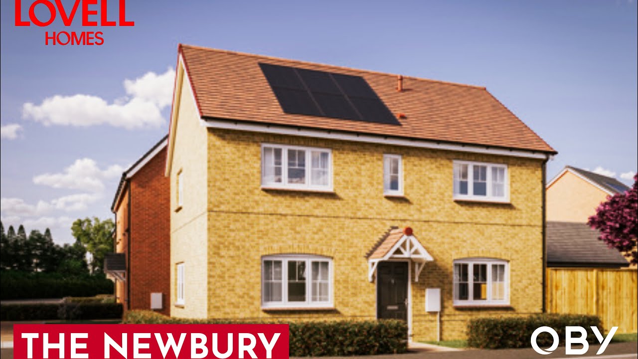 The Newbury- 3 Bed 2 Bathrooms By Lovell Homes #realestate #property #uk  