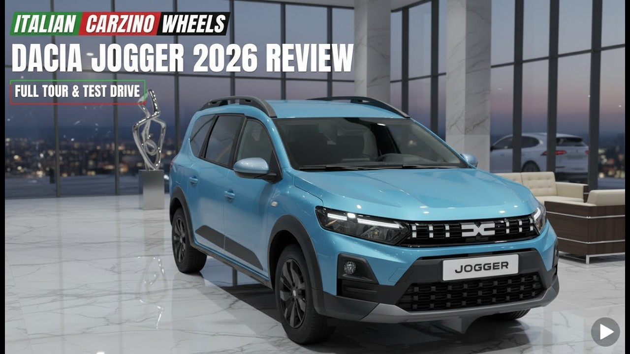 NUOVA DACIA JOGGER 2026 🚗 SKY BLUE | Il Family SUV Economico Che Sta Conquistando l’Europa