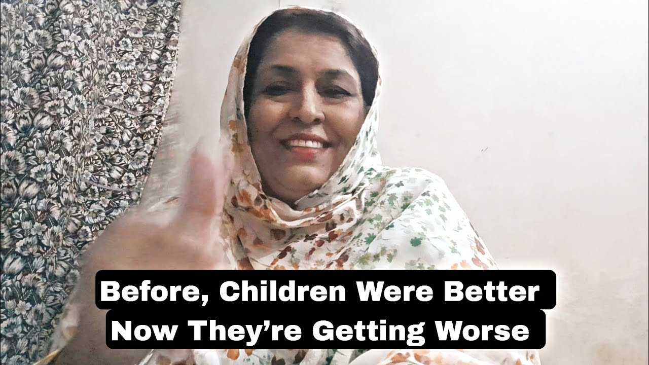 Before, Children Were Better – Now They’re Getting Worse | Sign Language by Shamim Araa