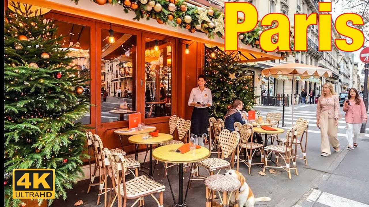 Paris,France 🇫🇷- Paris 4K HDR Walking Tour - 05 December 2025 | 4K Paris | A Walk In Paris