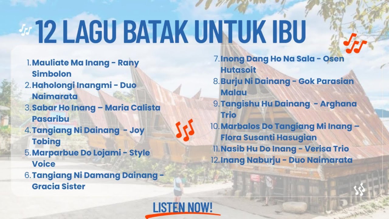 12 Lagu Batak Untuk Ibu | Lagu Paling Menyentuh Hati & Penuh Makna Kasih Ibu