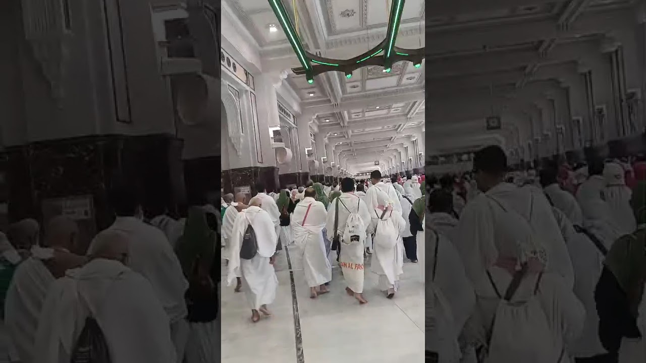 সাফা -মারওয়া পাহাড়ে ইবাদতে মশগুলরত হাজীদের অপূর্ব দৃশ্য সুবহানআল্লাহ #makkah #হজ্জ #viralvideo