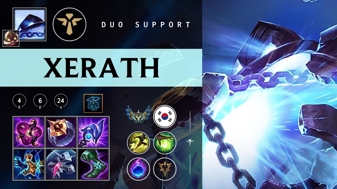 Xerath Support vs Nautilus - KR Challenger Patch 26.04