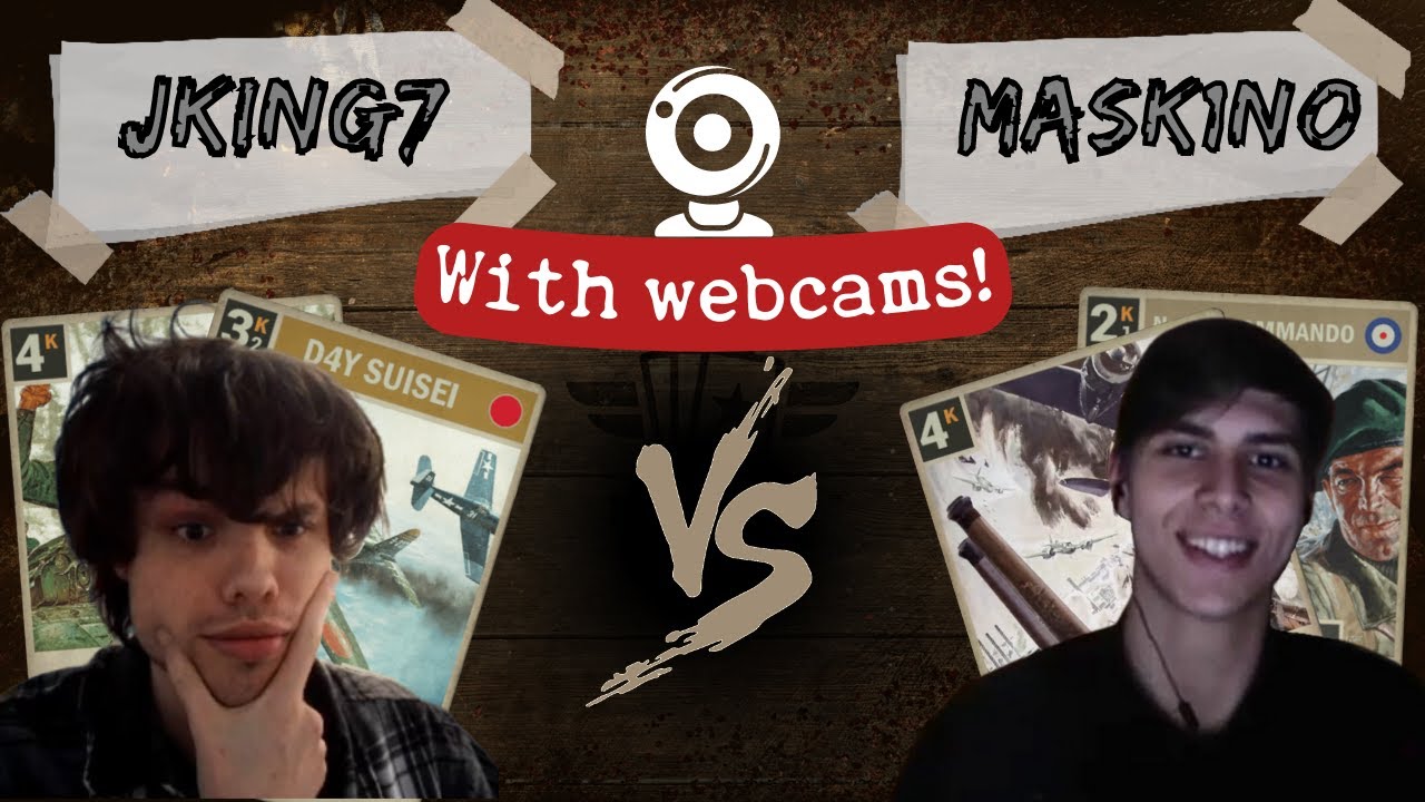 KARDS: Jking7 Mask1no - With Webcams!